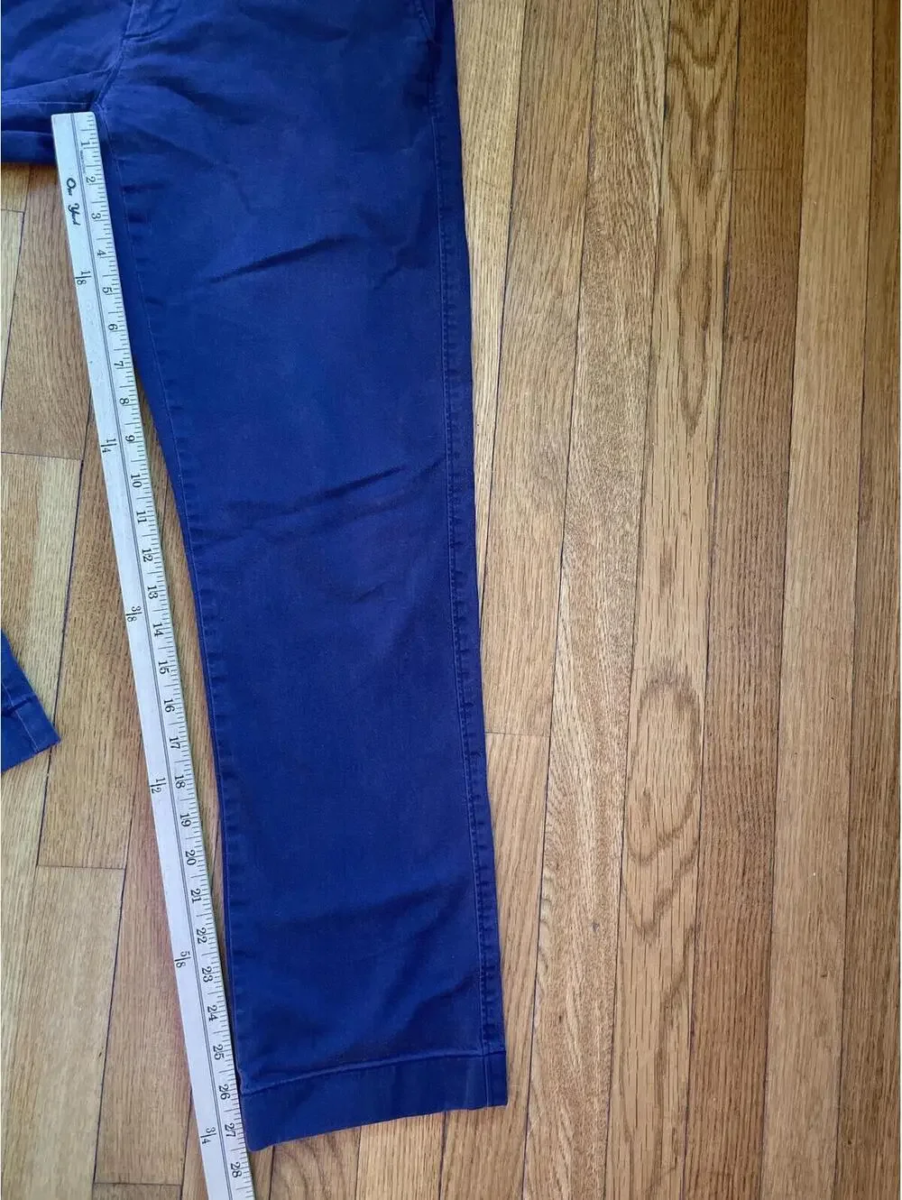 J. Crew Men's Navy Blue Flex Chino Straight Fit 29/30